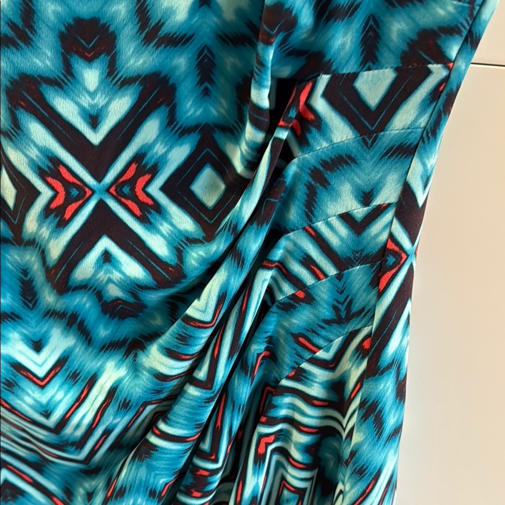 Anne Klein Geometric Patterned Dress - Picture 4 of 13